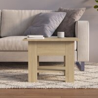 vidaXL Couchtisch Sonoma-Eiche 55x55x42 cm Holzwerkstoff