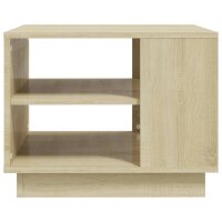 vidaXL Couchtisch Sonoma-Eiche 55x55x43 cm Holzwerkstoff