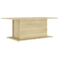 vidaXL Couchtisch Sonoma-Eiche 102x55,5x40 cm Holzwerkstoff