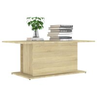 vidaXL Couchtisch Sonoma-Eiche 102x55,5x40 cm Holzwerkstoff