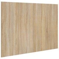 vidaXL Kopfteil Sonoma-Eiche 120x1,5x80 cm Holzwerkstoff