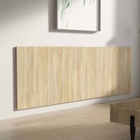 vidaXL Wand-Kopfteil Sonoma-Eiche 240x1,5x80 cm Holzwerkstoff