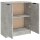 vidaXL Sideboard Betongrau 60x30x70 cm Holzwerkstoff