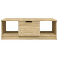 vidaXL Couchtisch Sonoma-Eiche 102x50x36 cm Holzwerkstoff