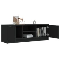 vidaXL TV-Schrank Schwarz 102x35x36,5 cm Holzwerkstoff