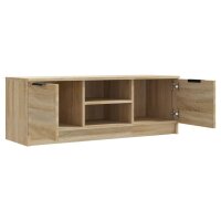 vidaXL TV-Schrank Sonoma-Eiche 102x35x36,5 cm Holzwerkstoff