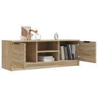 vidaXL TV-Schrank Sonoma-Eiche 102x35x36,5 cm Holzwerkstoff