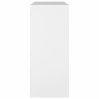 vidaXL Bücherregal/Raumteiler Weiß 80x30x72 cm