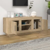 vidaXL TV-Schrank Sonoma-Eiche 102x35x45 cm Holzwerkstoff