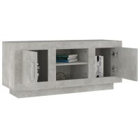 vidaXL TV-Schrank Betongrau 102x35x45 cm Holzwerkstoff