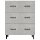 vidaXL Sideboard Betongrau 69,5x34x90 cm Holzwerkstoff