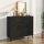 vidaXL Sideboard Schwarz 90x34x80 cm Holzwerkstoff