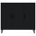 vidaXL Sideboard Schwarz 90x34x80 cm Holzwerkstoff