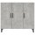 vidaXL Sideboard Betongrau 90x34x80 cm Holzwerkstoff