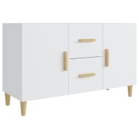 vidaXL Sideboard Wei&szlig; 100x36x60 cm Holzwerkstoff