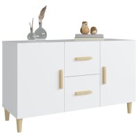 vidaXL Sideboard Wei&szlig; 100x36x60 cm Holzwerkstoff