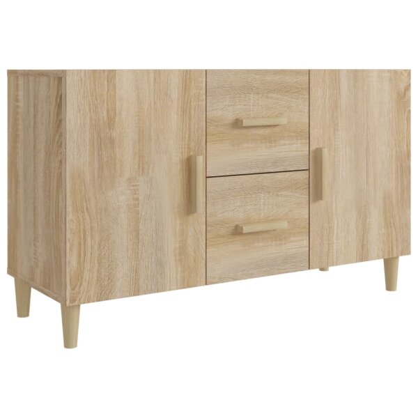 vidaXL Sideboard Sonoma-Eiche 100x36x60 cm Holzwerkstoff