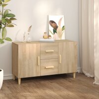 vidaXL Sideboard Sonoma-Eiche 100x36x60 cm Holzwerkstoff