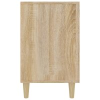 vidaXL Sideboard Sonoma-Eiche 100x36x60 cm Holzwerkstoff