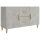 vidaXL Sideboard Betongrau 100x36x60 cm Holzwerkstoff