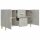 vidaXL Sideboard Betongrau 100x36x60 cm Holzwerkstoff