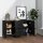 vidaXL Sideboard Schwarz 100x36x60 cm Holzwerkstoff