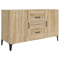 vidaXL Sideboard Sonoma-Eiche 100x36x60 cm Holzwerkstoff