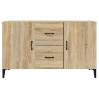 vidaXL Sideboard Sonoma-Eiche 100x36x60 cm Holzwerkstoff