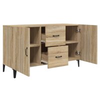 vidaXL Sideboard Sonoma-Eiche 100x36x60 cm Holzwerkstoff