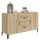 vidaXL Sideboard Sonoma-Eiche 100x36x60 cm Holzwerkstoff