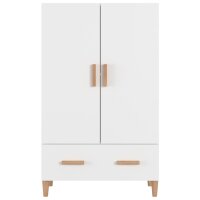 vidaXL Highboard Wei&szlig; 70x31x115 cm Holzwerkstoff