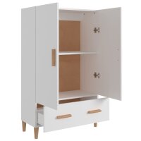 vidaXL Highboard Wei&szlig; 70x31x115 cm Holzwerkstoff