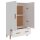 vidaXL Highboard Wei&szlig; 70x31x115 cm Holzwerkstoff