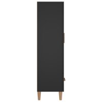 vidaXL Highboard Schwarz 70x31x115 cm Holzwerkstoff