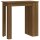 vidaXL Bartisch mit Regal Braun Eiche 102x50x103,5 cm Holzwerkstoff