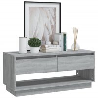 vidaXL TV-Schrank Grau Sonoma 102x41x44 cm Holzwerkstoff