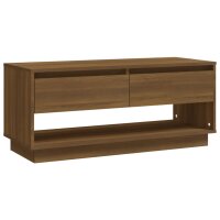 vidaXL TV-Schrank Eiche Braun 102x41x44 cm Holzwerkstoff