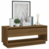 vidaXL TV-Schrank Eiche Braun 102x41x44 cm Holzwerkstoff