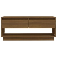 vidaXL TV-Schrank Eiche Braun 102x41x44 cm Holzwerkstoff