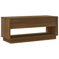 vidaXL TV-Schrank Eiche Braun 102x41x44 cm Holzwerkstoff