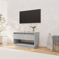 vidaXL TV-Schrank Grau Sonoma 70x41x44 cm Holzwerkstoff