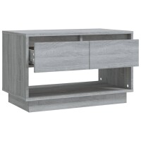 vidaXL TV-Schrank Grau Sonoma 70x41x44 cm Holzwerkstoff