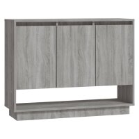 vidaXL Sideboard Grau Sonoma 97x31x75 cm Holzwerkstoff