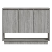 vidaXL Sideboard Grau Sonoma 97x31x75 cm Holzwerkstoff