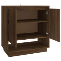 vidaXL Sideboard Braun Eichen-Optik 70x41x75 cm Holzwerkstoff