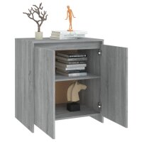 vidaXL Sideboard Grau Sonoma 70x41x75 cm Holzwerkstoff