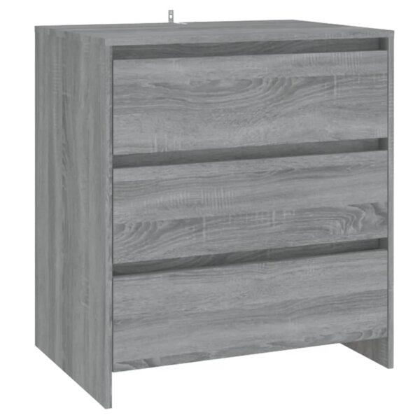 vidaXL Sideboard Grau Sonoma 70x41x75 cm Holzwerkstoff