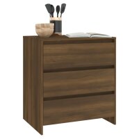 vidaXL Sideboard Braun Eichen-Optik 70x41x75 cm Holzwerkstoff