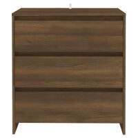 vidaXL Sideboard Braun Eichen-Optik 70x41x75 cm Holzwerkstoff