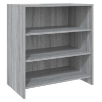 vidaXL Sideboard Grau Sonoma 70x40,5x75 cm Holzwerkstoff